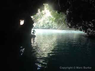Nikko Bay cave