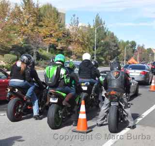 Paul Walker Memorial Meet motorcyclists