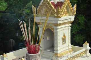 Phnom Penh Cambodia temple incense