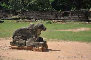 Preah Ko Roluos Group sacred bull