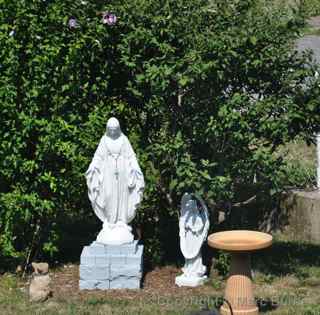 Virgin Mary statue Ranshaw Pa.
