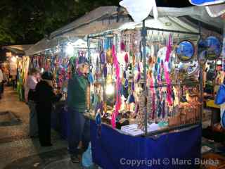 Copacabana Beach market Rio