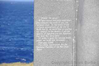 Saipan Banzai Cliff memorial