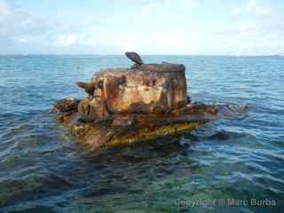 Saipan Sherman tanks Oleai Beach