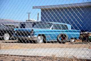 Bombay Beach old car