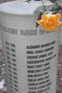 memorial to the children of sarajevo