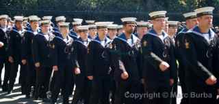 Holyrood Palace parade