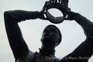 Shakespeare memorial Bancroft Gardens Stratford