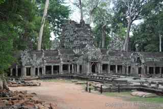 Ta Prohm, Cambodia, entrance