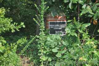 Old County Home Cemetery Tarboro Edgecombe County