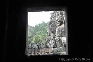 Angkor Thom face
