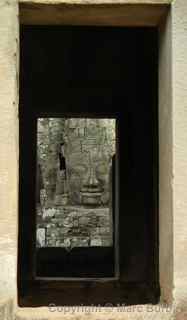 Angkor Thom faces