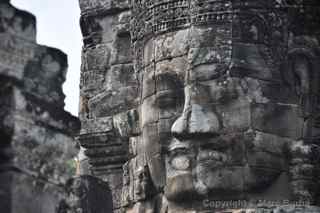 Angkor Thom faces