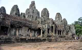 Angkor Thom, temple faces