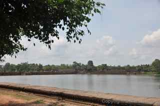 Angkor Wat moat, Cambodia