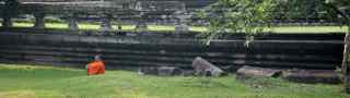 Angkor Wat Buddhist monk