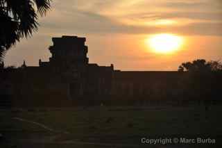 Angkor Wat at sunset