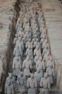 Terracotta warriors, Xian China